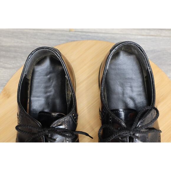 Goodyear Shoe Mens 9 M Neolite Brown Black Oxford Dress Almond Toe Leather main image 7